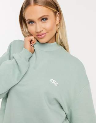 фото Свитшот asos 4505 icon ultimate-зеленый цвет