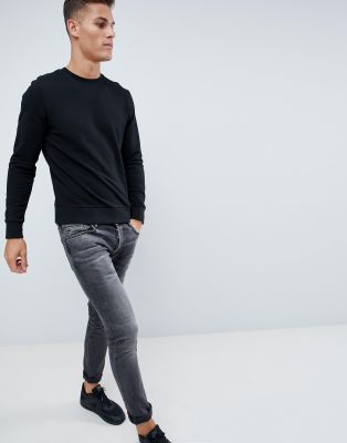 фото Свитшот jack & jones essentials-черный