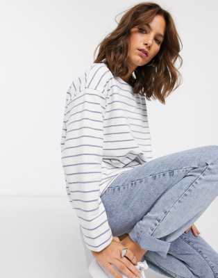 фото Свитшот в полоску asos design-мульти