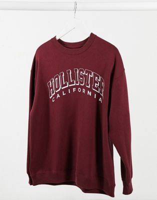 hollister oversized sweatshirt