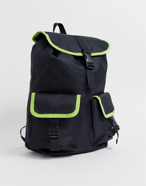SVNX backpack with neon piping