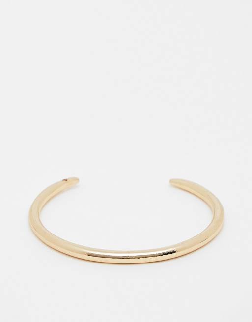 SVNX - Bracciale rigido regolabile color oro