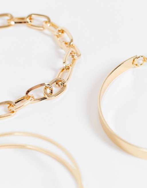 SVNX bracelet in gold chain