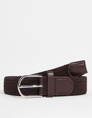 SVNX braided pu belt in black - Click1Get2 Sale