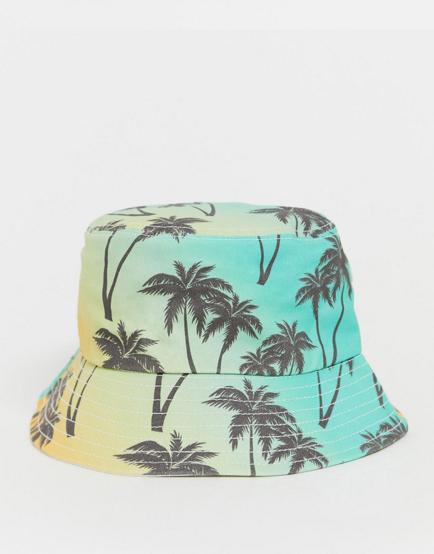 SVNX - Cappello da pescatore con stampa tropicale-Multicolore