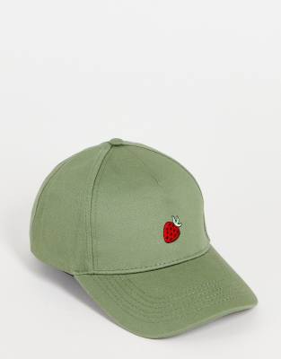 SVNX - Casquette à motif fruit - Vert