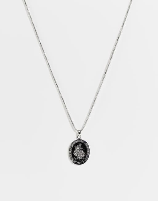 SVNX - Chaîne avec pendentif - Argenté