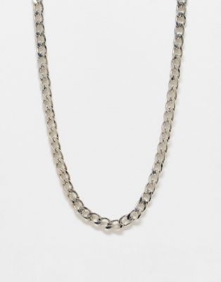 SVNX Chunky silver neck chain - ASOS Price Checker