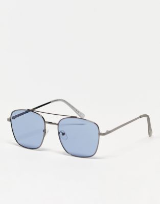 SVNX classic aviator sunglasses in black