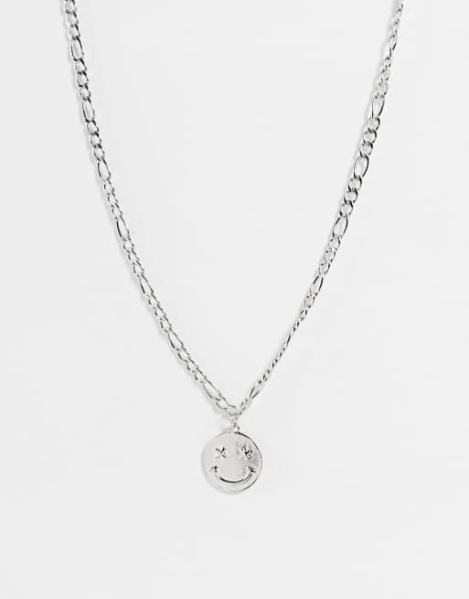 SVNX - Collier à pendentif smiley