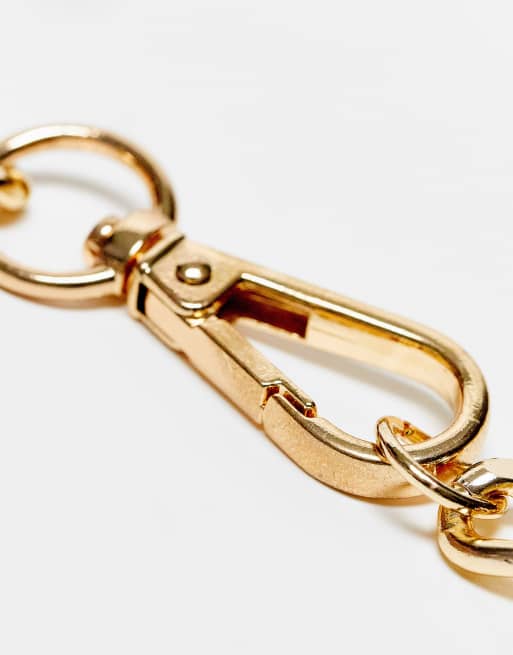 SVNX - Collier en chaîne à maillons épais avec détail mousqueton - Doré, 3 de 4