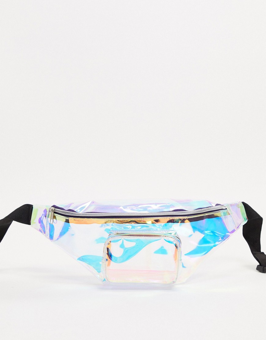 SVNX – Crossbody-väska med holografisk effekt-Flerfärgad