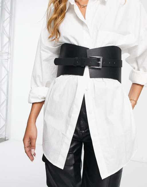 ASOS Rope Belt In Faux Leather