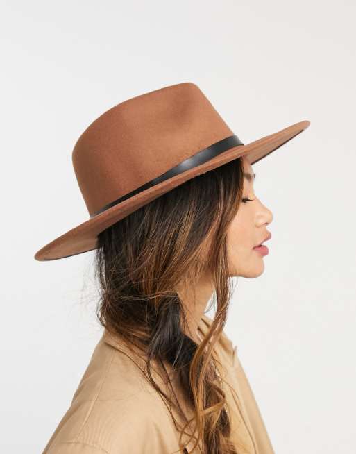 Tan cheap fedora hat