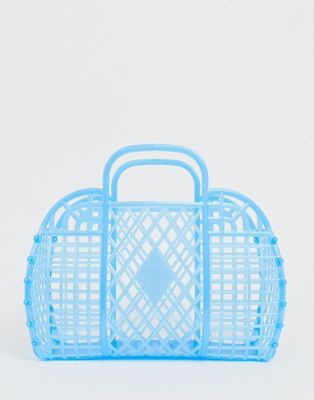SVNX - Grote plastic tas-Blauw