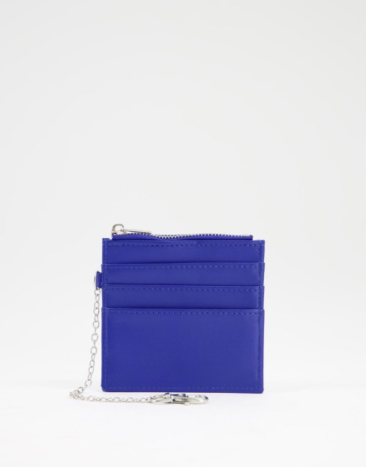SVNX - Kaarthouder met ketting in blauw
