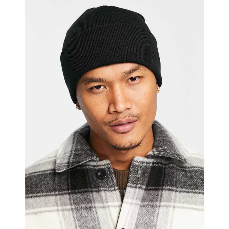 Black Beanie Hat For Men