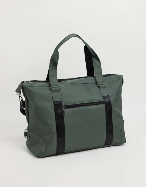 khaki holdall