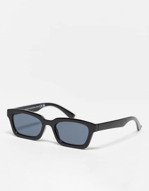 SVNX – New – Klassische Sonnenbrille im Stil der 90er in Schwarz