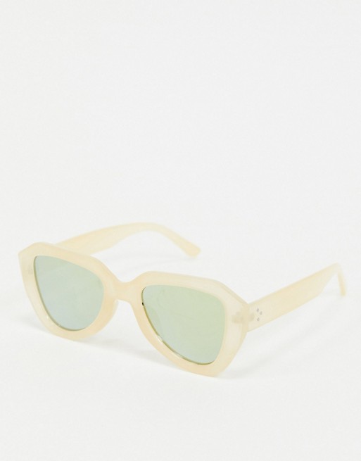 SVNX Oversize Angular Sunglasses