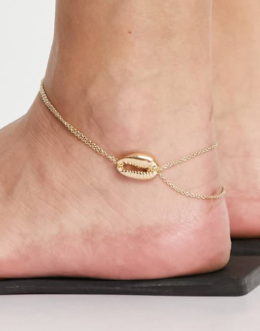 SVNX shell anklet