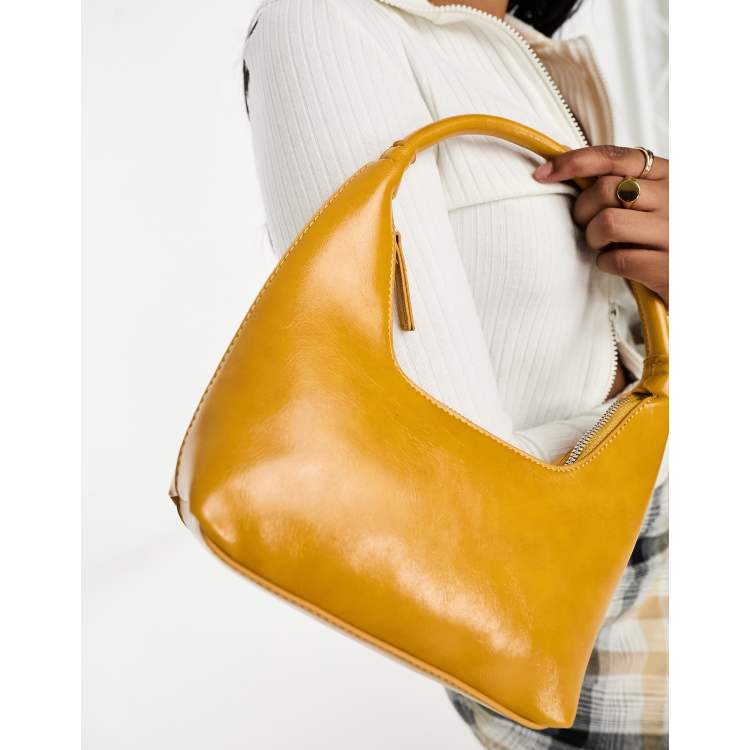 BY FAR Orange Amber Shoulder Bag By Far