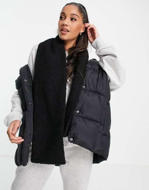 SVNX - Sjaal van borg in zwart