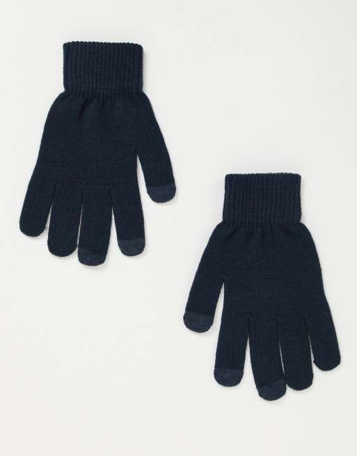 SVNX - Touch screen handschoenen in marineblauw