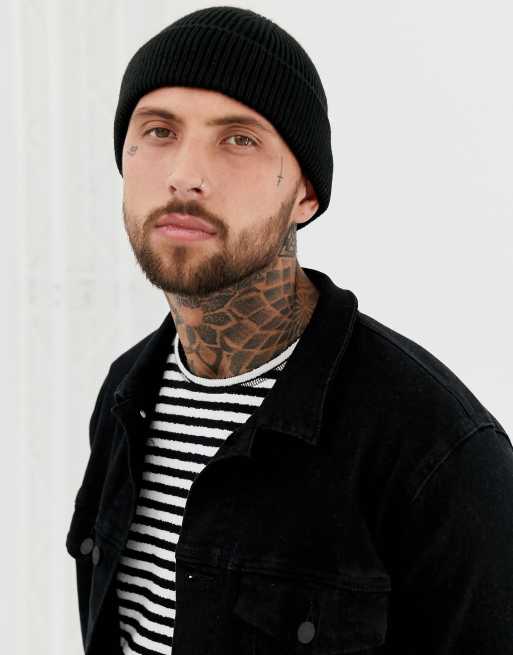 SVNX - Vissersbeanie in zwart