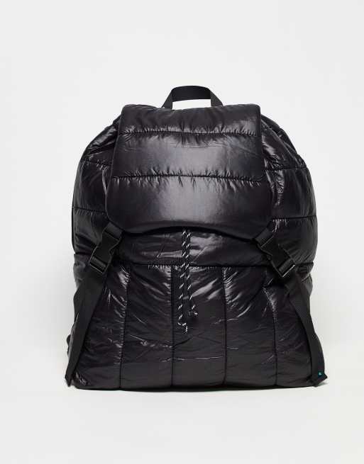 SVNX - Zaino in nylon trapuntato nero
