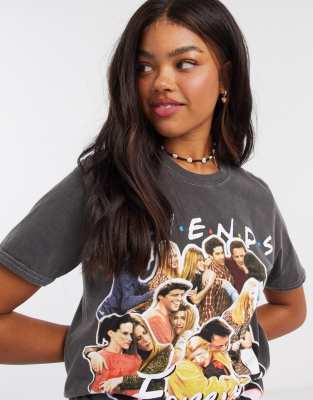 Свободная футболка с принтом "Friends forever" Daisy Street - Для фанатов сериала «Друзья»