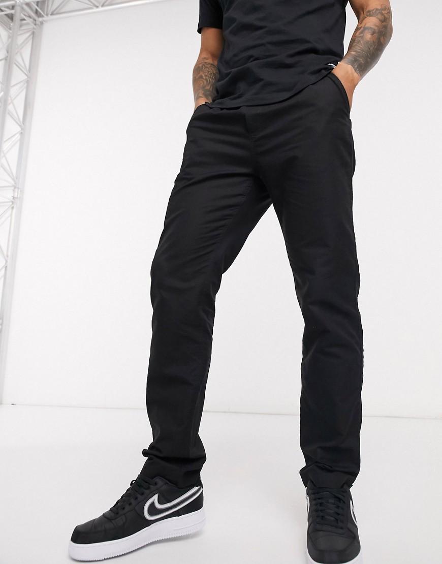 фото Свободные брюки с завязкой на талии wesc-черный