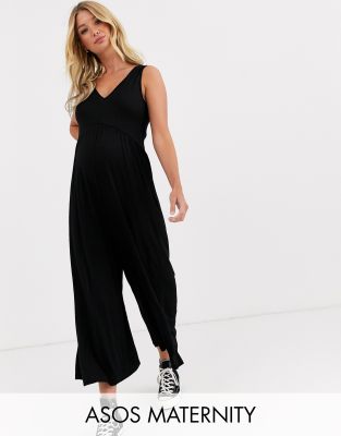 фото Свободный комбинезон asos design maternity-черный asos maternity