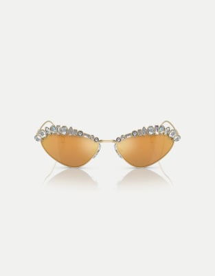 da Sole Irregolari senza Montatura Unisex a Forma di Nuvola