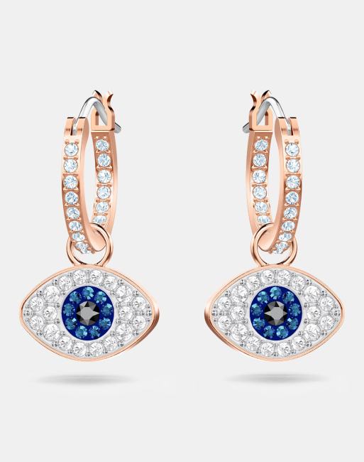 Swarovski abstract earrings deals
