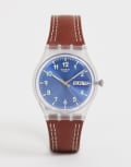 [SWATCH] Swatch GE709 watch-Brown No Size BROWN