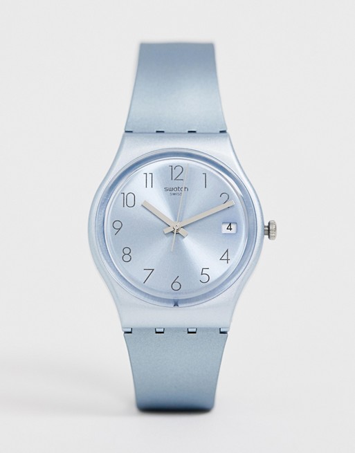 Swatch GL401 Azulbaya watch in grey
