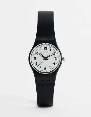 25 nbsp;mm Original SwatchLb153 Montre Something Noir New bfvyY6gI7