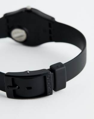 25 nbsp;mm Original SwatchLb153 Montre Something Noir New bfvyY6gI7