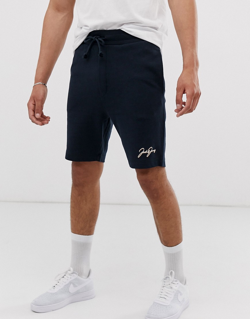 Sweat-shorts fra Jack & Jones Originals-Marineblå