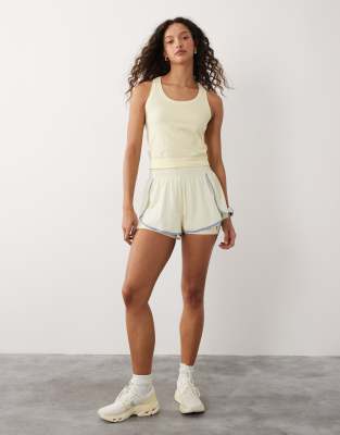Sweaty Betty 2-in-1 Multi-training Shorts In Yellow