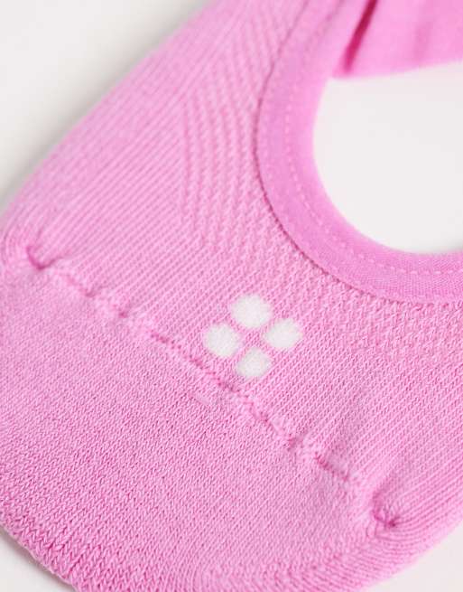 Sweaty Betty 2 pack ballet Pilates grip socks in cream and pink, 3 of 3
