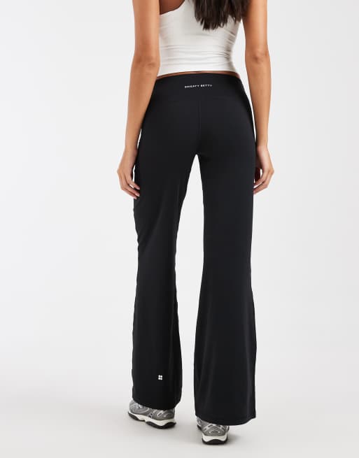 Sweaty Betty All Day 32" wide leg pants in black, 2 of 5