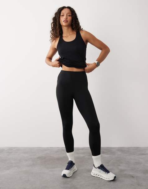 Sweaty Betty all day 7/8 leggings in black - view 1