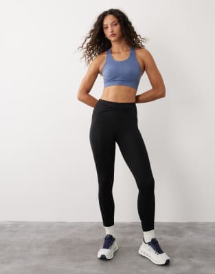 Sweaty Betty All Day 7/8 soft twist leggings in black black