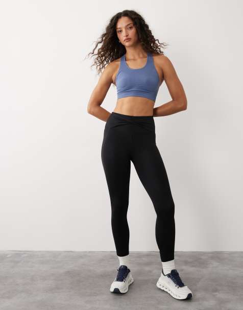 Sweaty Betty All Day 7/8 soft twist leggings in black - view 1