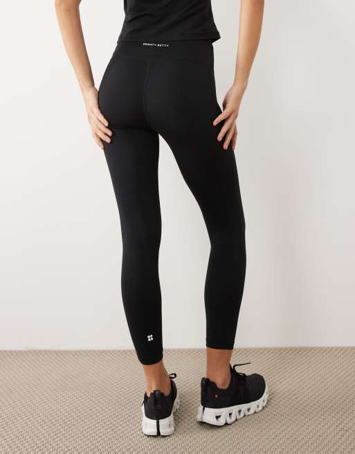 Sweaty Betty All Day 7/8 soft twist leggings in black, 5 of 5
