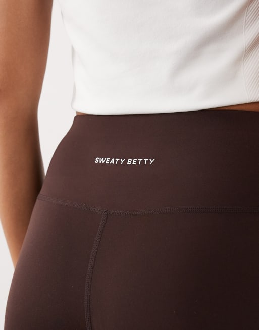 Sweaty Betty All Day 7/8 soft twist leggings in brown, 5 of 5