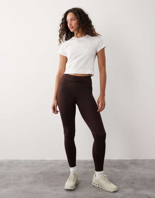Sweaty Betty - Athlete - Hvid sømløs cropped trænings-T-shirt, 2 af 4