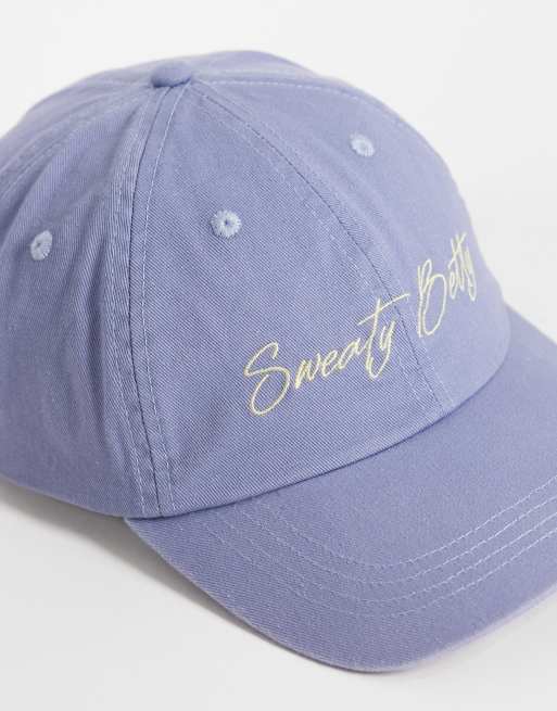 Sweaty Betty azure lifestyle cap in laguna blue, 3 of 3